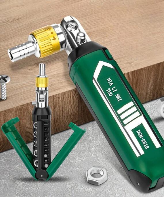 14-in-1 adjustable ratchet screwdriver