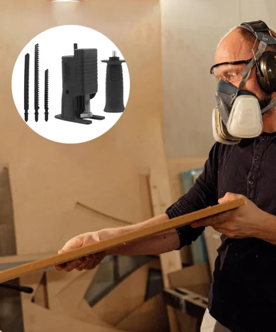 Quick change reciprocating saw set