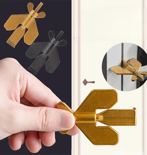 Portable security door blocker