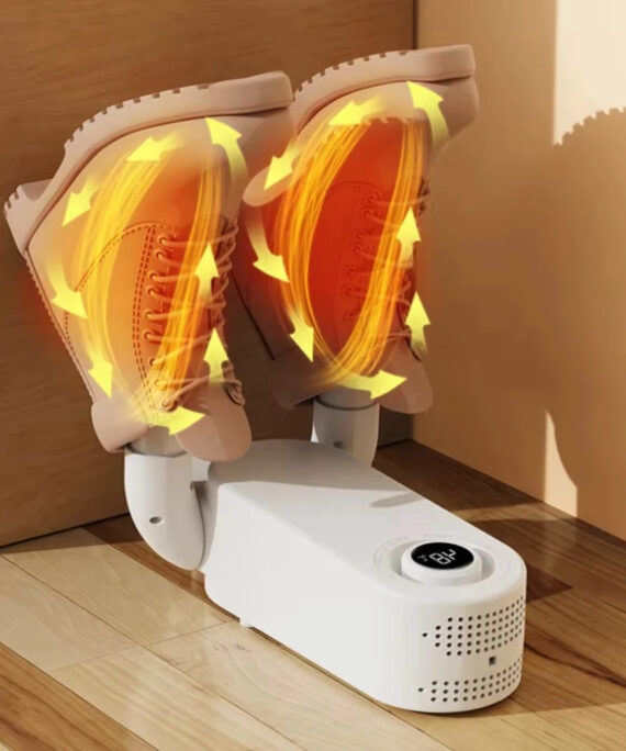 Smart adjustable shoe dryer