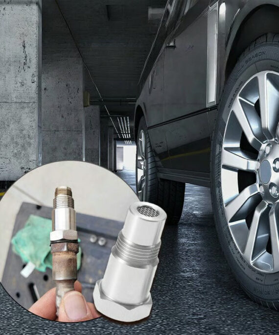 Oxygen sensor filter adapter