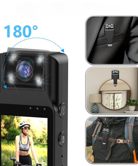 Body camera with night vision