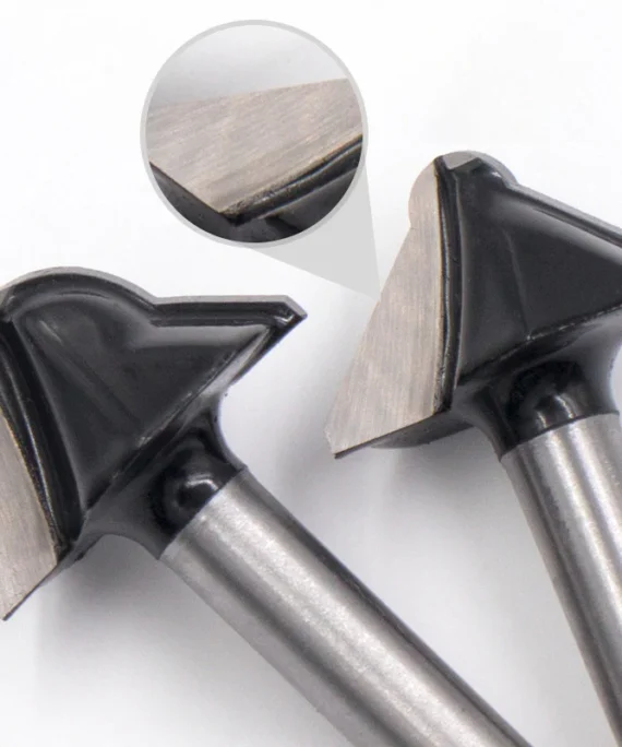 V-groove router bit