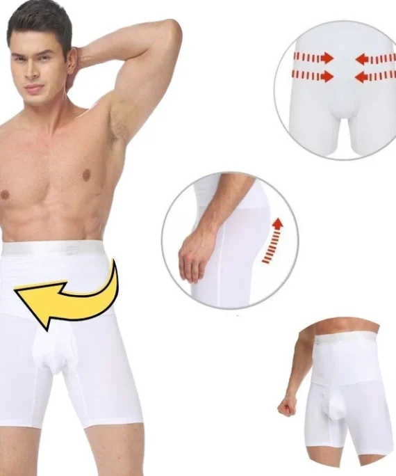 Men's compression shaping shorts