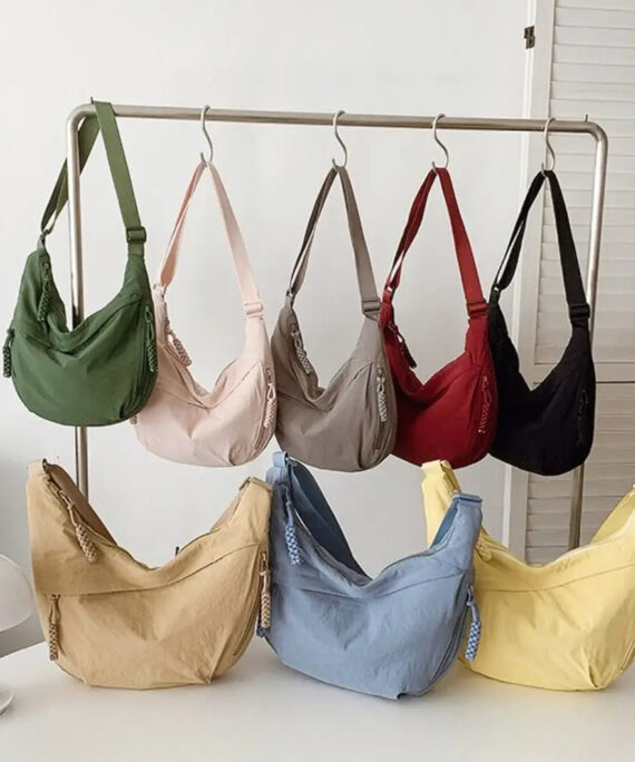 Nylon crossbody bag