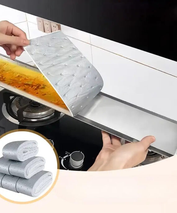 Thickened oil absorbing paper