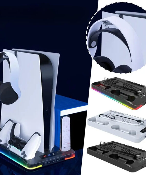 Cooling PlayStation 5 stand