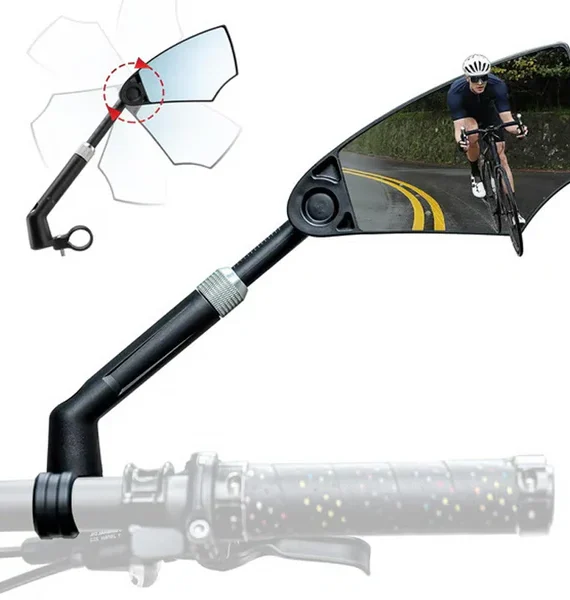 360° adjustable bicycle rearview mirror